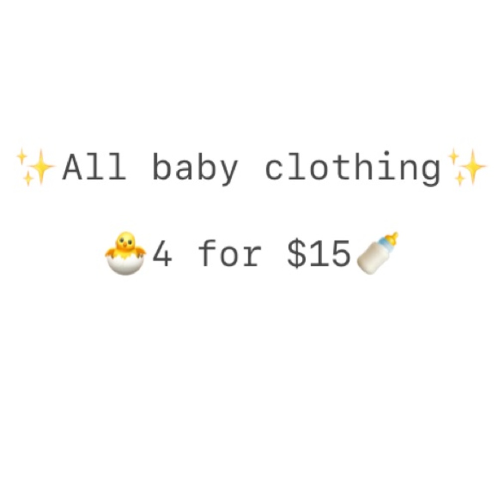 🐣4 for $15🍼